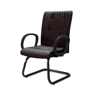 Imagem de Cadeira Diretor Siena Pé Continuo Braços 0077 - Flex Cadeiras, Bronze