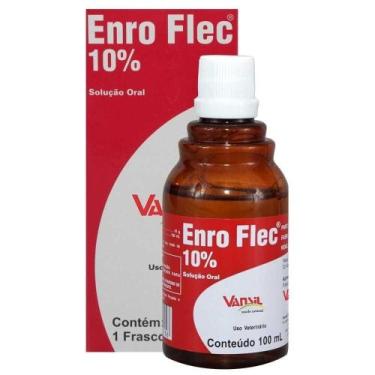 Imagem de Enro Flec 10 Vansil Antibiótico Solução Oral 100ml - Vansil