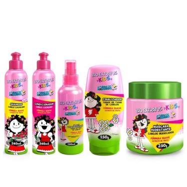 Imagem de Kit Bio Extratus Kids Cabelos Cacheados 5 Produtos Completo