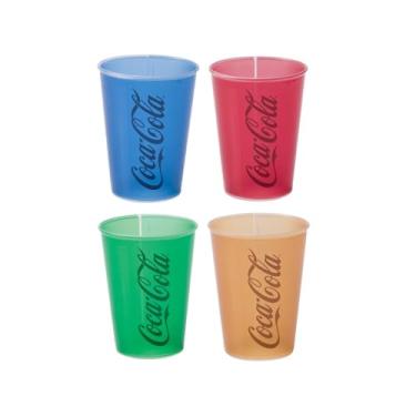 Imagem de Copo 320 Ml Coca Cola Plasútil - Cores Sortidas