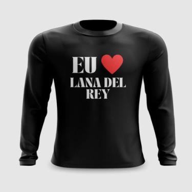 Imagem de Camiseta Manga Longa Eu Amo Lana Del Rey Carnaval Meme - FABRIQUETA, M