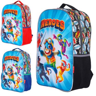 Imagem de Mochila Escolar Infantil HEROES 