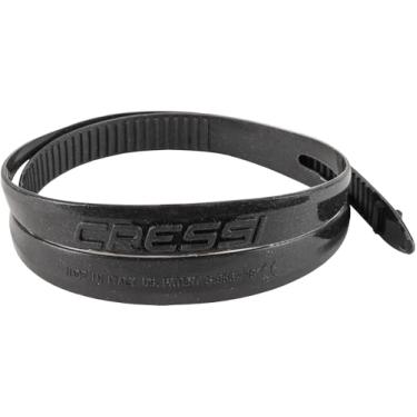 Imagem de Cressi Óculos de natação com tira de silicone (preto)