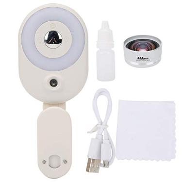 Imagem de Luz de preenchimento regulável Vomeko 4 Gear, luz de preenchimento regulável, luz de preenchimento para selfie, luz de preenchimento com lente grande angular, para (Vomekofqi1hH-11)