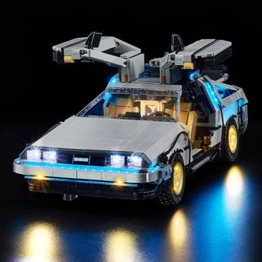 Imagem de BrickSoul Led Light Kit for Back to The Future, Compatible with 10300 Building Set, Light Up Lego 10300 - NO Lego Blocks Set (Standard Version)