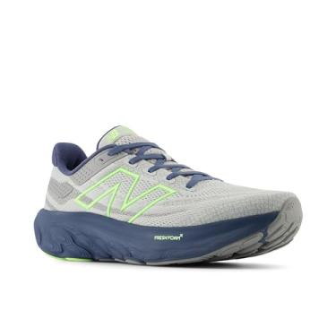Imagem de New Balance Fresh Foam X 1080 V13 Tênis de corrida masculino, Raincloud/índigo vintage/lima branqueada Glo, 48