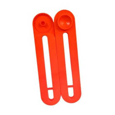 Imagem de YIJU Prensa e endurecedor de patins de rolo, dispositivo de treinamento de corrida de patinação ajustável de 90-270 graus, Vermelho