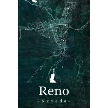 Imagem de Reno Nevada: Your city, your region, your home! | Composition Notebook 6x9 plaid 120 pages