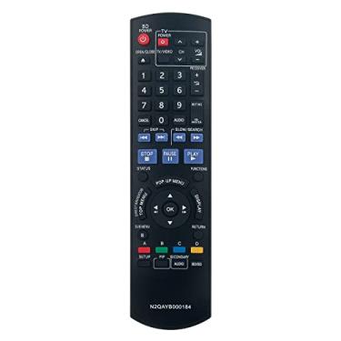 Imagem de Controle remoto de substituição N2QAYB000184 compatível com Panasonic Blu-ray Disc Player DMP-BD30 DMP-BD50 DMP-BD55 DMP-BD35 DMP-BD50K DMP-BD50PP-K DMP-BD30K DMP-BD30PP-K DMP-BD30-AK
