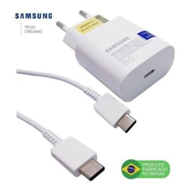 Imagem de Carregador Samsung Branco Turbo 25W Galaxy A71 SM-A715