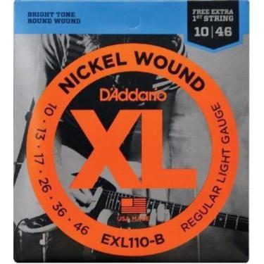 Imagem de Encordoamento para Guitarra - EXL110-B 6 Cordas Regular LIGHT .010-.04