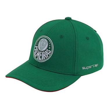Imagem de Boné de Time Futebol Licenciado Palmeiras - Supercap, Verde Médio