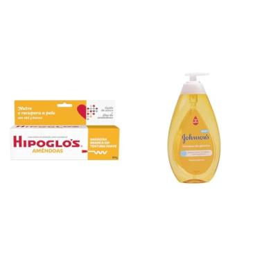 Imagem de Kit Hipoglós Creme Assadura 80g + Johnson's Baby Shampoo Glicerina 750ml