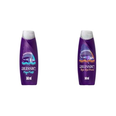 Imagem de Kit Condicionador Aussie Moist 360ml + Bye Bye Frizz 360ml