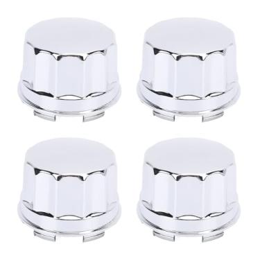 Imagem de Tampa Tampa do Cubo Roda Central do ATV, Design de Acabamento de Galvanoplastia, Material Resistente, Ampla Aplicação, Instalação Simples para Rodas de Liga Leve de 8
