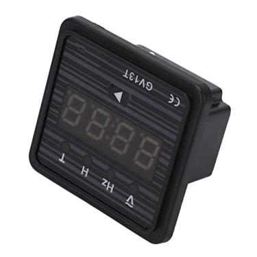 Imagem de Medidor de Tensão Digital Display LED Medidor Multifuncional para Gerador 220VAC Alta Precisão de Medição Material ABS Tensão de Fase V Frequência Hz Tempo de