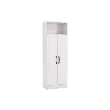 Imagem de Guarda Roupa Casal Multiuso 2 Portas N408 Branco - Kappesberg