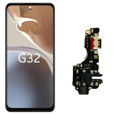 Imagem de Tela Display Lcd Touch Para Moto G32 + Placa De Carga - inova