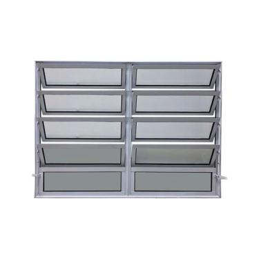 Imagem de Vitro Basculante 100X120 Branco 2 Seções Linha 25 Jade - Brecorimo