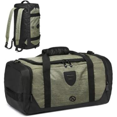 Imagem de Mochila de ginástica à prova d'água bolsa de viagem bolsa esportiva para homens e mulheres, army green, One_Size