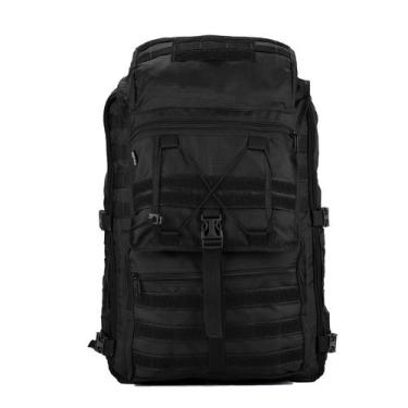 Imagem de Mochila Tática Cerrado 60L - RESGATE MILITARIA, Preto