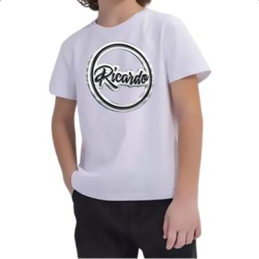 Imagem de Camiseta Infantil Ricardo Metal Logo - Alearts, 16