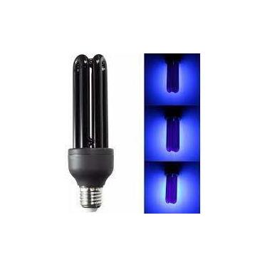 Imagem de Lâmpada Luz negra fluorescente efeito Neon bocal E27 36w 127v - Luatek