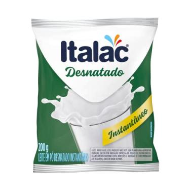 Imagem de ITALAC Leite Em Pó Desnatado Instantâneo - 200G