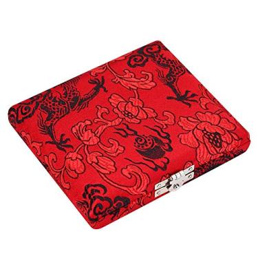 Imagem de Caixa de palhetas de oboé, estojo de palhetas de oboé, estojo de armazenamento de palhetas para fornecer amortecimento suave para evitar colisões de palhetas (Red)