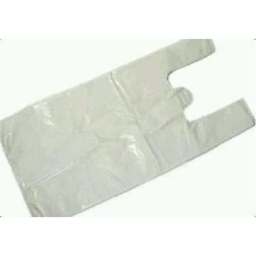 Imagem de 4 Sacola Alça Camiseta Média 38cmx48cm Reciclada 12kg - Higipack