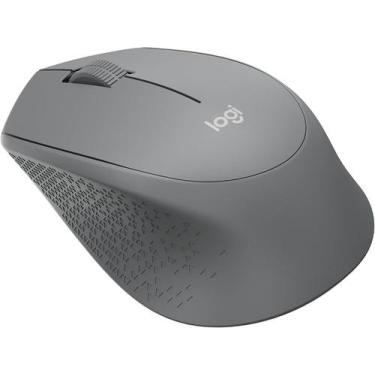 Imagem de Mouse sem fio Logitech M280 com Conexão USB e Pilha Inclusa, cinza