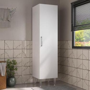 Imagem de Armário de Lavanderia Multiuso com 1 Porta 45cm Multimóveis CR30040, B