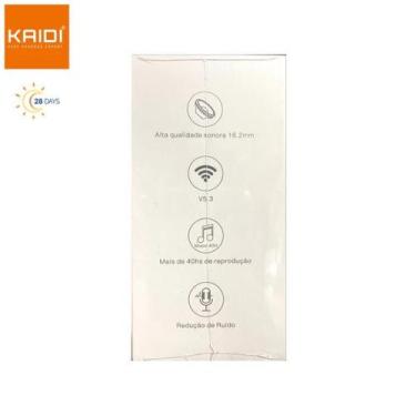 Imagem de Fone de Ouvido Sem fio Bluetooth TWS Bateria de Longa Duração Kaidi KD