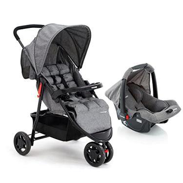 Imagem de Voyage Carrinho Passeio e Bebê Conforto TS Delta Pro Mescla