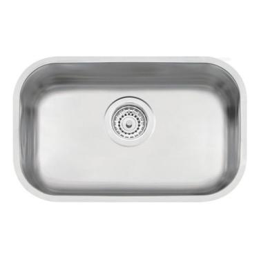 Imagem de Cuba Embutir Tramontina Lavínia Inox Acetinado 47x30 c/ Valv