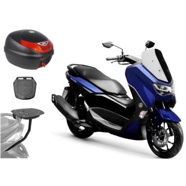 Imagem de Kit Bau Givi E30N + Suporte Scam Spto534 Yamaha Nmax 160 2021 +
