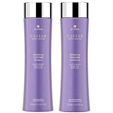 Imagem de Alterna Caviar Anti-Aging Multiplying Volume Shampoo and Conditioner Set, 8,5 onças (2-Pack)