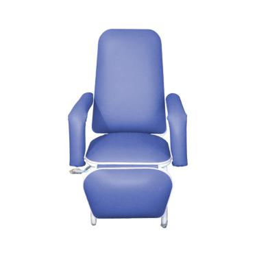 Imagem de Poltrona Standard Reclinável Hospitalar Descanso Azul Céu