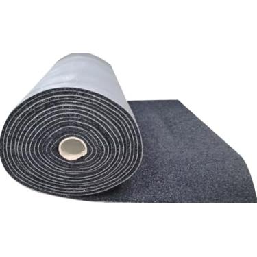 Imagem de Bobina De Capacho Tapete De Vinil 500x100 Antiderrapante (PRETO)