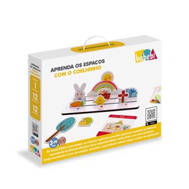 Imagem de Babebi Brinquedo Educativo Aprenda os Espaços com o Coelhinho, 12 Elementos, 3-99 Anos