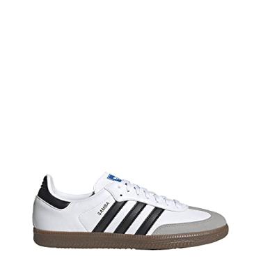 Imagem de adidas Tênis de corrida feminino Qt Racer 3.0, Branco nuvem, preto/chiclete, 35