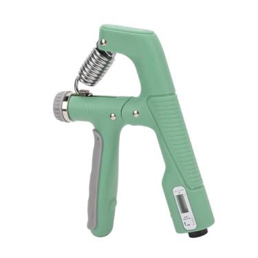 Imagem de Fortalecedor de Aperto de Mão Ajustável, Com Balcão Eletrônico, Garra de Antebraço para Recuperação Muscular, Alpinistas, Tenistas, Atletas (Verde)