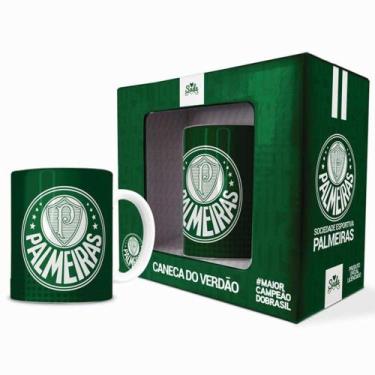 Imagem de Caneca em Porcelana Oficial Licenciada do Palmeiras - 330ml - Presente