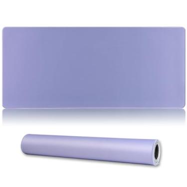 Imagem de Cmhoo Tapete de mouse para jogos 2GG, 90 x 15,7 cm, tapete de mouse grande profissional e mouse para jogos de computador - 90 x 40 roxo