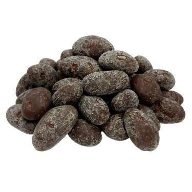 Imagem de Castanha do pará drageada com chocolate belga 70% - Camira, 500g