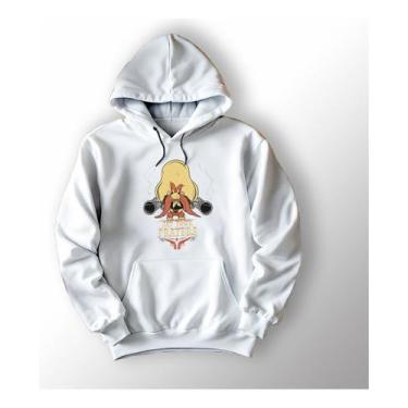 Imagem de Blusa Moletom Canguru Personalizado Ligeirinho Desenho - Lobo Sete, Br