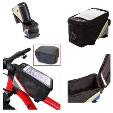 Imagem de Bolsa case porta celular pra bike suporte quadrado bicicleta - Yeet, C