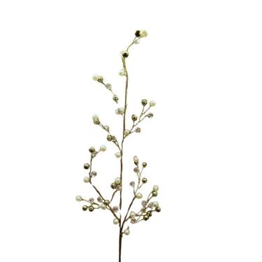 Imagem de Galho Dourado E Perola - 70cm En2808
