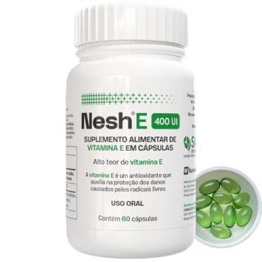 Imagem de Nesh E 400 UI - Vitamina E Tocoferol - Suplemento em Cápsulas Moles – 60 Cápsulas