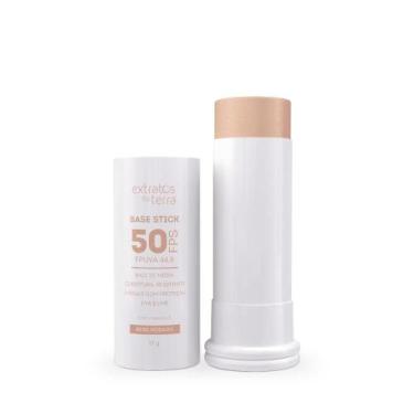 Imagem de Base Stick FPS 50 bege rosado 12g  Dermocosmético Vegano - Extratos da